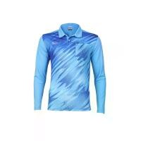 ราคา GRAND SPORT เสื้อโปโลพิมพ์ชิ้นหน้าแขนยาวชาย (012271) สีฟ้า - S (MKP1687124)