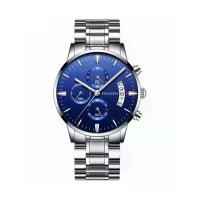 ราคา FNGEEN นาฬิกาข้อมือผู้ชาย แบรนด์ชั้นนำ หรูหรา ควอตซ์-นาฬิกา FEN5055 Blue (MKP1626482)