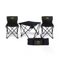 ราคา GRAND ADVENTURE ชุดโต๊ะสนาม + เก้าอี้ 2 ตัว สีดำ 311250 (MKP1035466)
