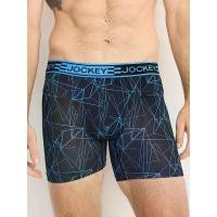 ราคา JOCKEY UNDERWEAR กางเกงในผู้ชาย SPORT MICROFIBER ACTIVE แบบ BOXER TRUNK สีฟ้า - XL (MKP1789848)