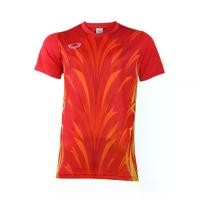 ราคา GRAND SPORT เสื้อกีฬาชายพิมพ์ลาย สีแดง (014315) - S (MKP1475541)