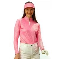 ราคา XOLO เสื้อโปโลกอล์ฟหญิงแขนยาว(040402) สีชมพู - L (MKP1722345)