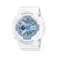 ราคา BABY-G นาฬิกาข้อมือผู้หญิง BA-110XBE-7ADR สีขาว (MKP1470870)