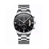 ราคา FNGEEN นาฬิกาข้อมือผู้ชาย แบรนด์ชั้นนำ หรูหรา ควอตซ์-นาฬิกา FEN5055 Silver (MKP1626483)