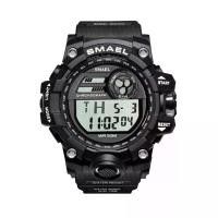 ราคา SMAEL นาฬิกาข้อมือผู้ชาย Sport Digital Display ฟังก์ชั่นครบ รุ่น SM1545D สีดำ (MKP0593004)