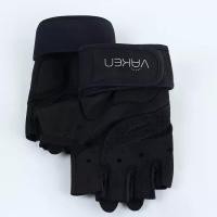 ราคา VAKEN ถุงมือฟิตเนส 1 คู่/แพ็ค Vaken รุ่น Fitness Gloves - Black/Black (M) - 0 (MKP0891554)