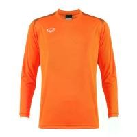 ราคา GRAND SPORT เสื้อกีฬาฟุตบอลแขนยาว สีส้ม (011475) - M (MKP0739097)