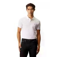 ราคา CALVIN KLEIN เสื้อโปโลแขนสั้นผู้ชาย ทรง Slim สีขาว - L (GRMKPSP000241063)