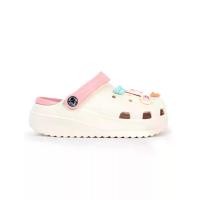 ราคา ROVING FOX รองเท้าแตะหัวโตผู้หญิง collab Esther bunny รุ่น FB สีครีม/ชมพู - 41_EU (MKP1891840)