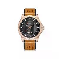 ราคา CURREN นาฬิกาข้อมือผู้ชาย Creative Sport Luxury มีวันที่ สายหนัง รุ่น C8293 (MKP0291778)