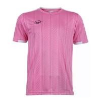 ราคา GRAND SPORT เสื้อกีฬาฟุตบอลทอลาย สีชมพู (011556) - S (MKP0831010)