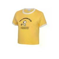 ราคา FILA FILA X Peanuts P013F เสื้อยืดผู้หญิง - M (US SIZE) (SSP67941254)