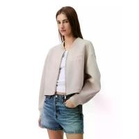 ราคา CALVIN KLEIN เสื้อแจ็คเก็ตผู้หญิง ทรง Regular สีเทาอ่อน - XS (GRMKPSP000241120)