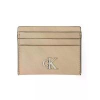 ราคา CALVIN KLEIN กระเป๋าใส่บัตรผู้หญิง Ckj Minimal Monogram สีเบจ - One Size (MKP1889228)