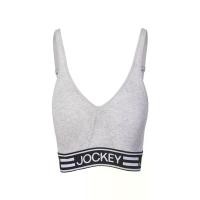 ราคา JOCKEY UNDERWEAR สปอร์ตบราผู้หญิง รุ่น KH MEDIUM IMPACT SPORT LOGO - สีเทา - L (GRMKPSP000239356)