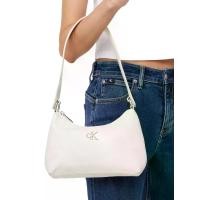 ราคา CALVIN KLEIN กระเป๋าสะพายข้างผู้หญิง Ckj Sleek สี Off White - One Size (MKP1888883)