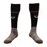 ราคา GRAND SPORT ถุงเท้ากีฬาฟุตบอล ทอลาย สีดำ (025141) - One_Size (MKP0600487)