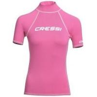 ราคา CRESSI Rash Guard Lady Short Sleeve Pink