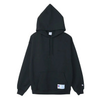 ราคา CHAMPION HOODED SWEATSHIRT เสื้อฮู้ด C3-Z101-090 ผู้ชาย BLACK