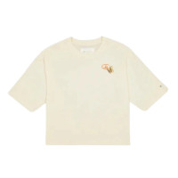 ราคา CHAMPION SS TEE เสื้อยืดแขนสั้น 117823-YS141 ผู้หญิง OFF-WHITE