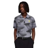 ราคา PUMA Scuderia Ferrari All-Over-Printed เสื้อโปโลผู้ชาย