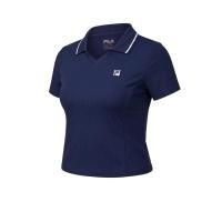 ราคา FILA Rib Polo เสื้อโปโลออกกำลังกายผู้หญิง