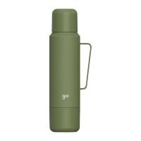 ราคา กระติกน้ำสแตนเลสเก็บอุณหภูมิ พร้อมแก้วน้ำ 40 ออนซ์ Gio ST40-Green 8.8x8.8x35.2 ซม. เขียว
