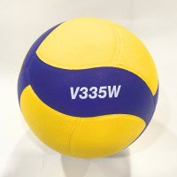 ราคา Mikasa วอลเลย์บอล V335W ลูกวอลเลย์ หนัง PU นุ่ม มีมอก. รุ่นสันทนาการ