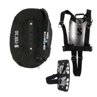 ราคา Scubapro S-Tek Pure Harness Packaged Sets with Stainless Steel Back Plate
