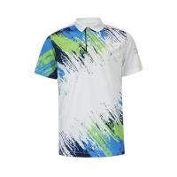 ราคา FBT เสื้อโปโล พิมพ์ลาย ขาว-กรม (UNISEX) A2C421