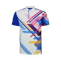 ราคา FBT เสื้อโปโล พิมพ์ลาย น้ำเงิน-ขาว (UNISEX) A2C422