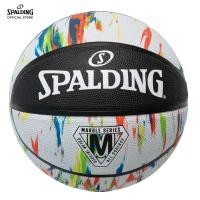 ราคา SPALDING – Marble Series (Black/White Rainbow) – Size 7
