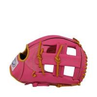 ราคา FBT Softball Gloves ถุงมือซอฟบอล Cross 11.25 นิ้ว Pink หนังแท้ 74428