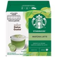 ราคา Starbucks Dolce Gusto Matcha Latte 12Capsules 148.2g. สตาร์บัคส์ดอลเช่กุสโต้มัทฉะลาเต้ 12แคปซูล 148.2กรัม