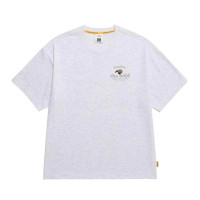 ราคา NATIONAL GEOGRAPHIC T-SHIRT N242UTS030-013 เสื้อยืด ผู้ชายและผู้หญิง GREY