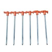 ราคา สมอบกเหล็ก หนา 6 มม. แพ๊ค 6 ชิ้น FONTE รุ่น XN-08 ขนาด 4x1x18 ซม.สีส้ม
