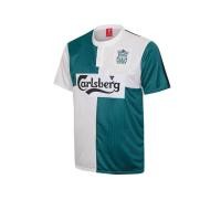 ราคา LFC เสื้อแข่งย้อนยุคผู้ชายทีมลิเวอร์พูล ชุดเยือน ฤดูกาล 1995/96