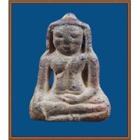 ราคา พระร่วงนั่งแขนโปร่ง เนื้อดิน กรุวัดพญาดำ อ.ศรีสัชนาลัย จ.สุโขทัย #2 (1550)