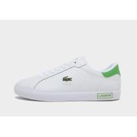 ราคา White Lacoste รองเท้าผู้ชาย Powercourt Leather (19610687)