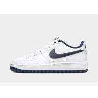 ราคา White Nike รองเท้าเด็กโต Air Force 1 (19612934)