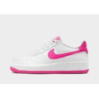 ราคา White Nike รองเท้าเด็กโต Air Force 1 (19612936)