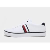 ราคา White Tommy Hilfiger รองเท้าผู้ชาย Vulcanized Stripe Low (19622754)