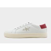 ราคา White Calvin Klein รองเท้าผู้ชาย Classic Cupsole Low Lace Up (19620241)