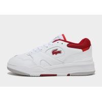 ราคา White Lacoste รองเท้าผู้ชาย Lineshot Contrasted Collar Leather (19615399)