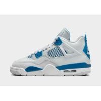 ราคา White Jordan รองเท้าเด็กโต Air 4 Retro (19620956)