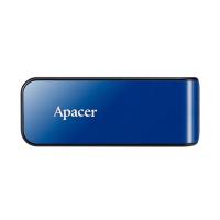 ราคา 64 GB FLASH DRIVE (แฟลชไดร์ฟ) APACER AH334 (BLUE) (#WTG3572112301332) (50603)