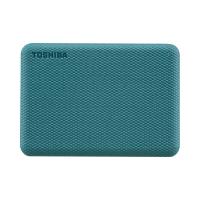 ราคา 1 TB PORTABLE HDD (ฮาร์ดดิสก์พกพา) TOSHIBA CANVIO ADVANCE (GREEN) (HDTCA10AG3AA) (#0456594484) (53714)
