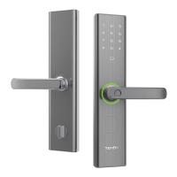 ราคา DIGITAL DOOR LOCK (กลอนประตูดิจิตอล) TENON E5C SECURITY FINGERPRINT KEYLESS ACCESS SMART EXTERIOR DOOR LOCK (SILVER) (#TRT0212402231059) (65640)