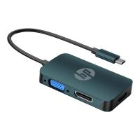 HP USB-C to VGA HDMI DP Adaptor รุ่น DHC-CT200