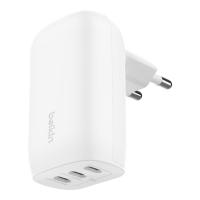 ราคา ADAPTER CHARGER (อะแดปเตอร์) BELKIN BOOSTCHARGE 3 PORT USB-C WALL CHARGER WITH PPS 67W (WCC002THWH) (#1062000103) (70805)